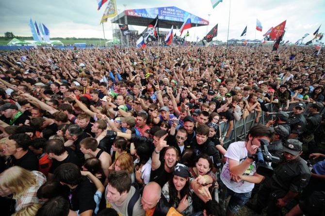 Знаменитые рок фестивали в России